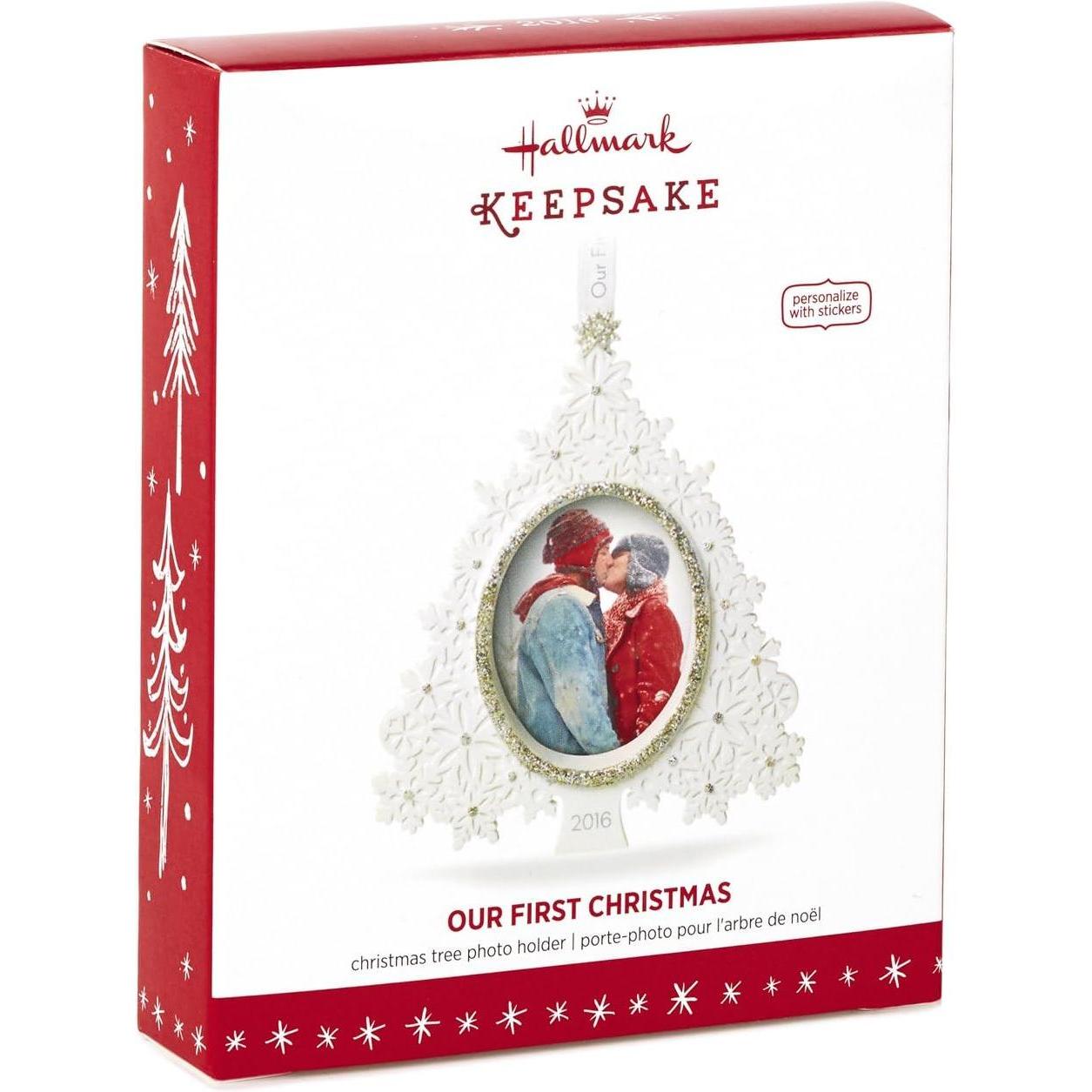2016 Our First Christmas Hallmark Ornament (Photo Holder) QGO1291