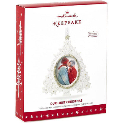 2016 Our First Christmas Hallmark Ornament (Photo Holder) QGO1291