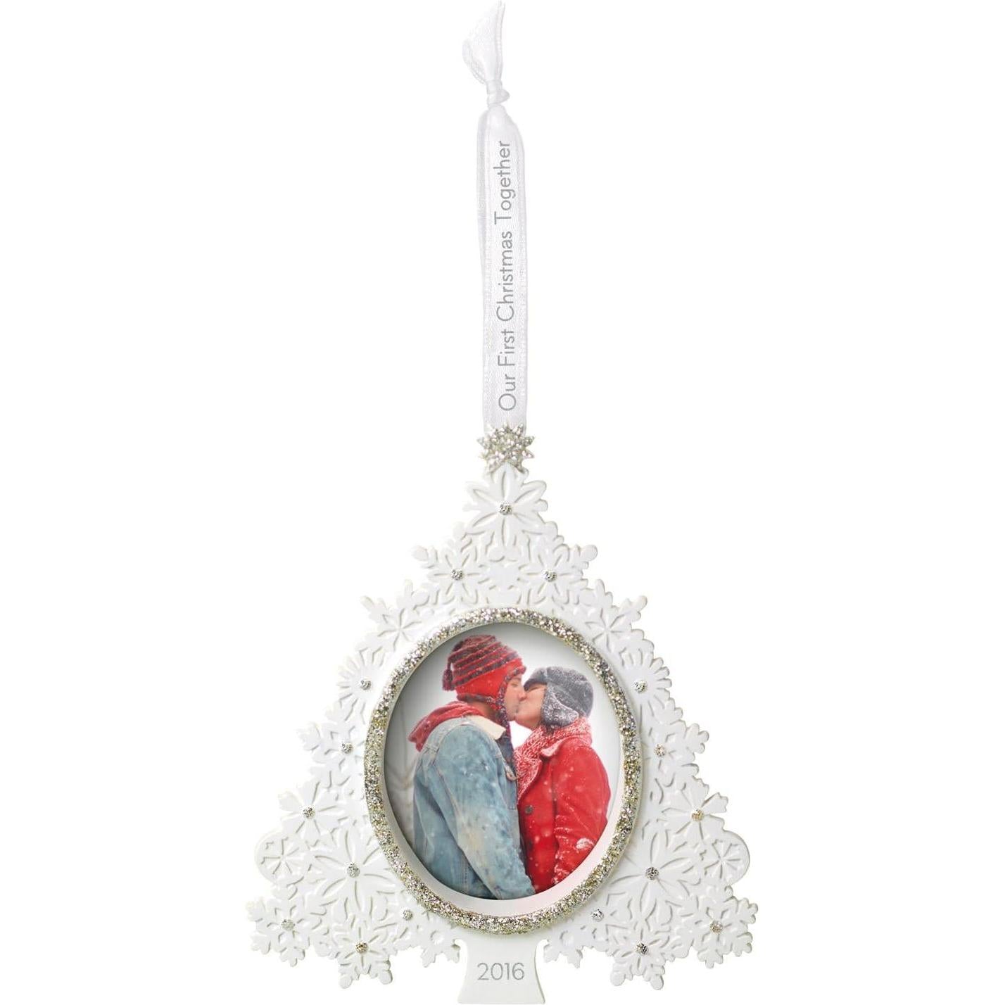 2016 Our First Christmas Hallmark Ornament (Photo Holder) QGO1291