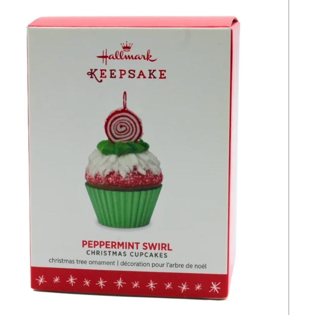 2016 Peppermint Swirl Hallmark Ornament (Christmas Cupcakes) QX9114