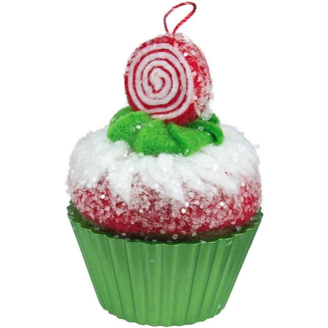 2016 Peppermint Swirl Hallmark Ornament (Christmas Cupcakes) QX9114