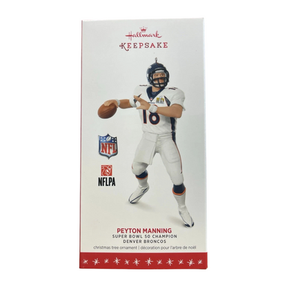 2016 Peyton Manning Denver Broncos Hallmark Ornament (Football Legends) QXI3684
