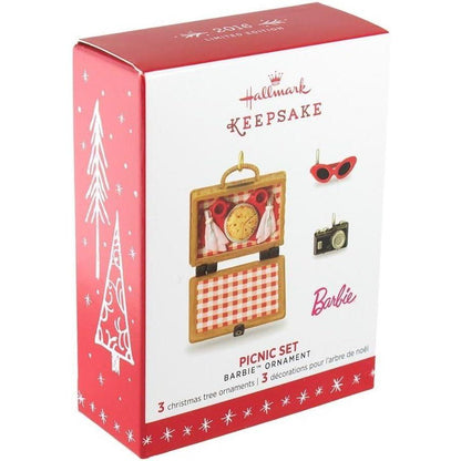 2016 Picnic Set Hallmark Ornament (Barbie) QXE3121