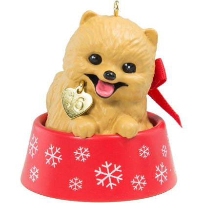 2016 Puppy Love Hallmark Ornament (Puppy Love) QX9051