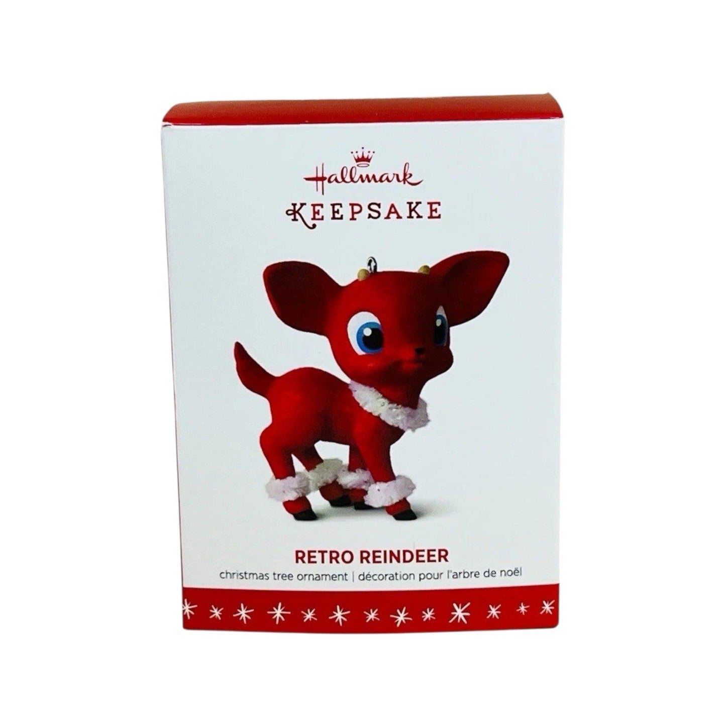 2016 Retro Reindeer Hallmark Ornament (Reindeer) QGO1511 Image2