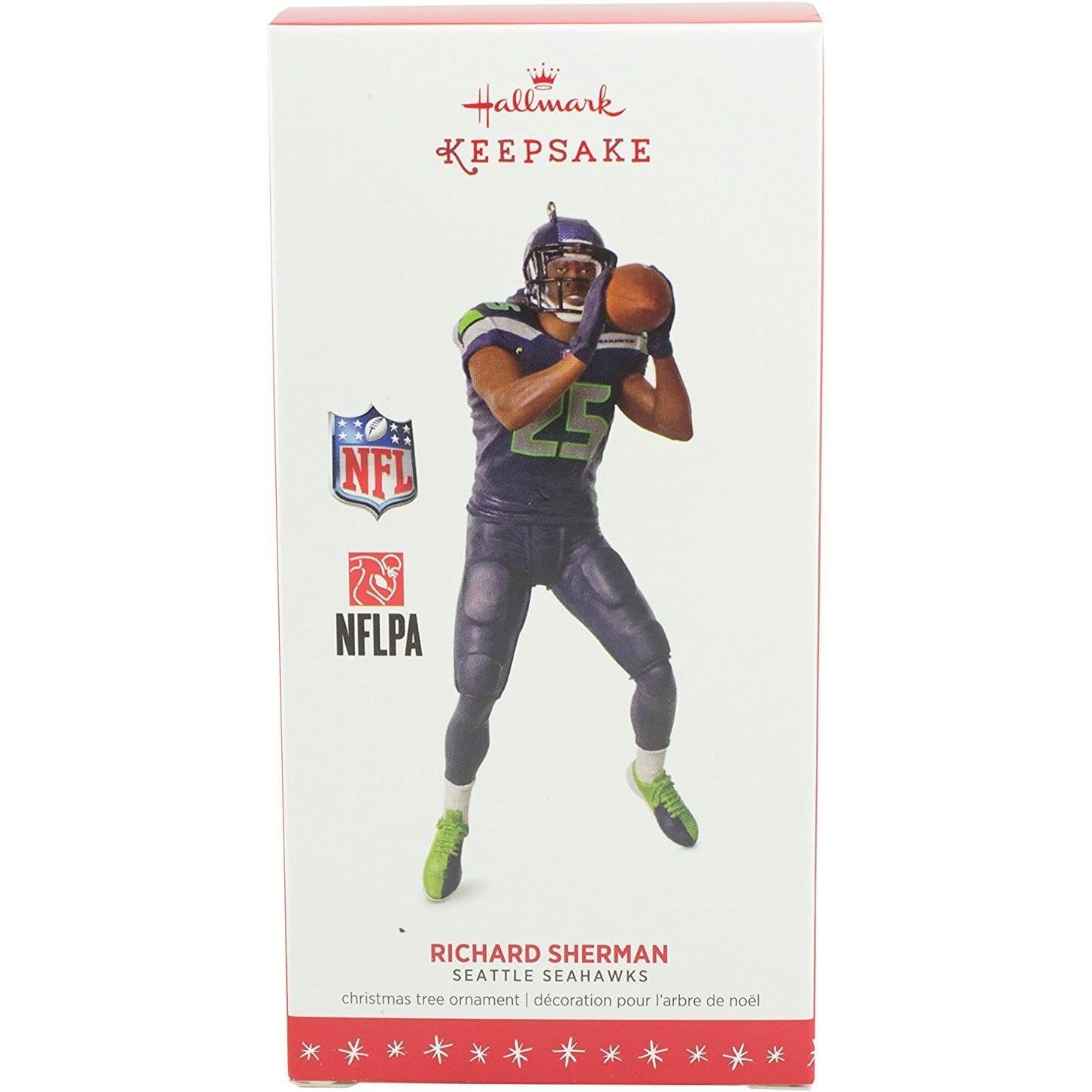 2016 Richard Sherman Hallmark Ornament (Football Legends) QXI3511