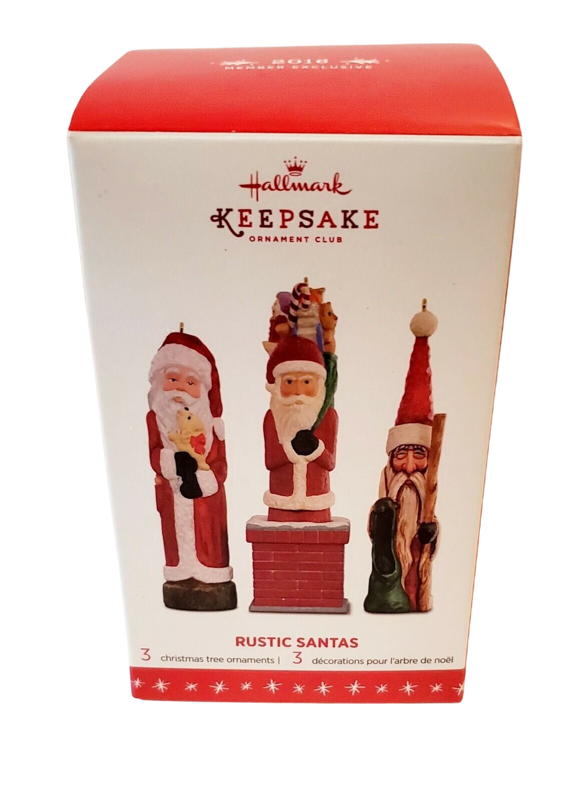 2016 Rustic Santas Hallmark Ornament (Santa Claus) QXC5111