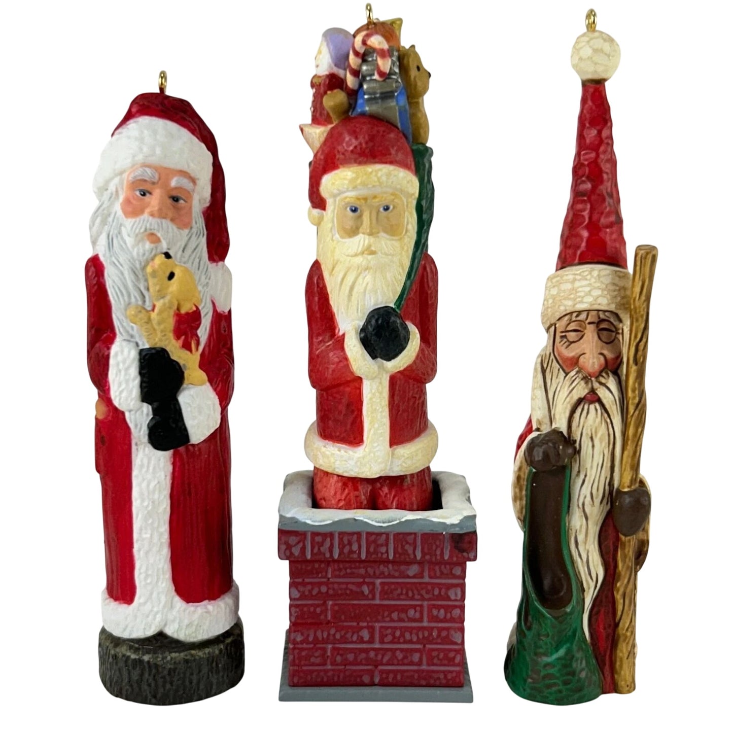 2016 Rustic Santas Hallmark Ornament (Santa Claus) QXC5111