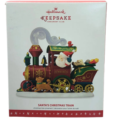 2016 Santa's Christmas Train Hallmark Ornament (Train) QXC5114