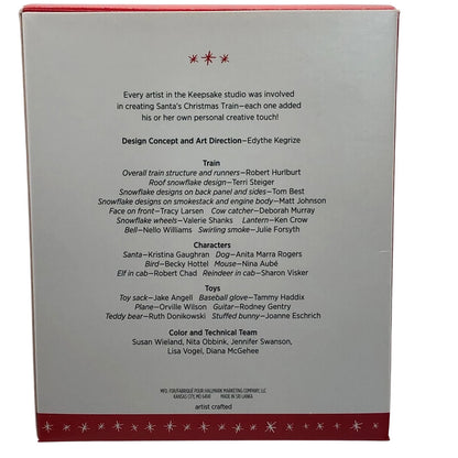 2016 Santa's Christmas Train Hallmark Ornament (Train) QXC5114