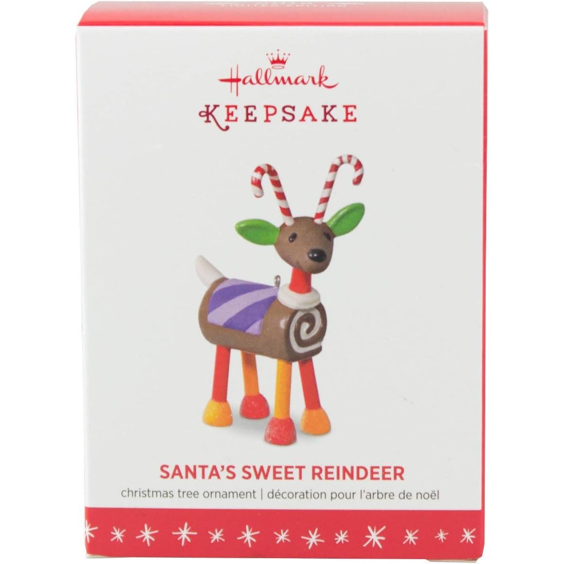 QXE3154 2016 Santa's Sweet Reindeer (Reindeer) Image2