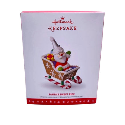 2016 Santa's Sweet Ride Hallmark Ornament (Santa's Sweet Ride) QX9091