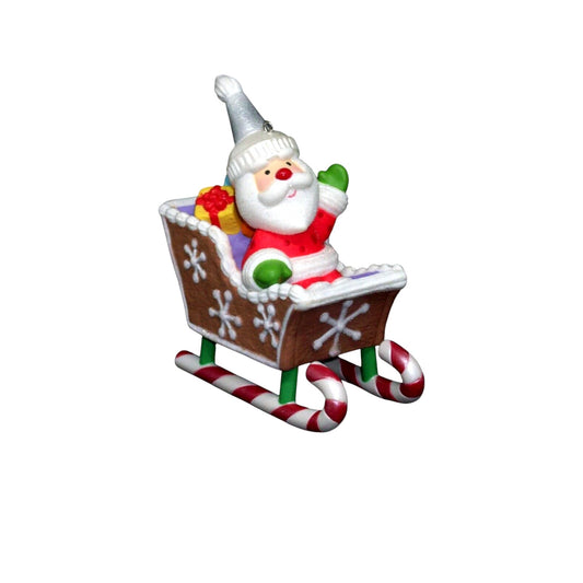 2016 Santa's Sweet Ride Hallmark Ornament (Santa's Sweet Ride) QX9091