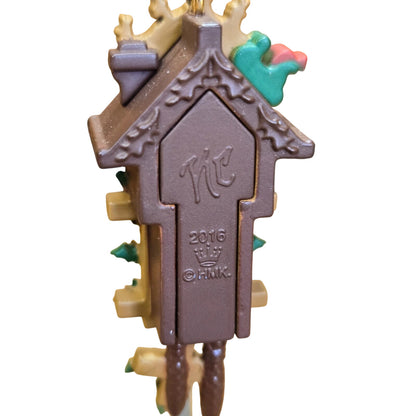 2016 Santa's Tiny Timekeeper Hallmark Ornament (Clock) QXM8594
