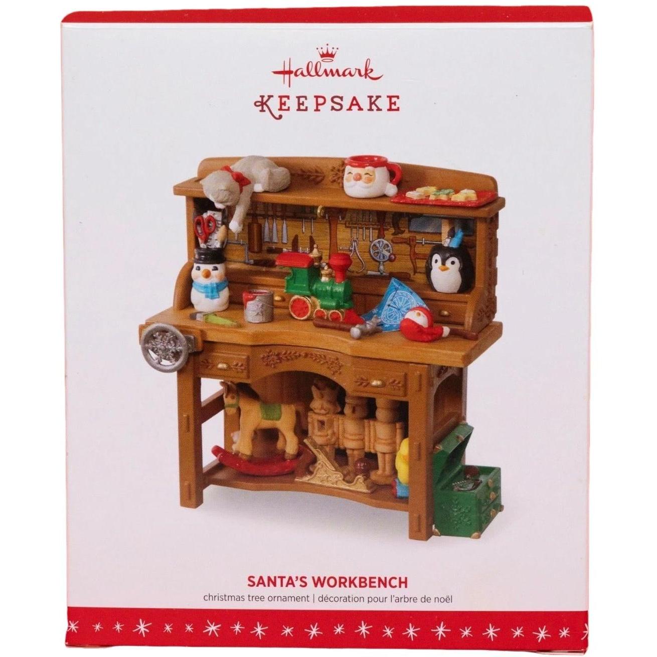 2016 Santa's Workbench Hallmark Ornament (Santa's Workbench) QXC5144
