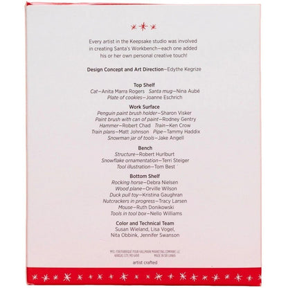 2016 Santa's Workbench Hallmark Ornament (Santa's Workbench) QXC5144