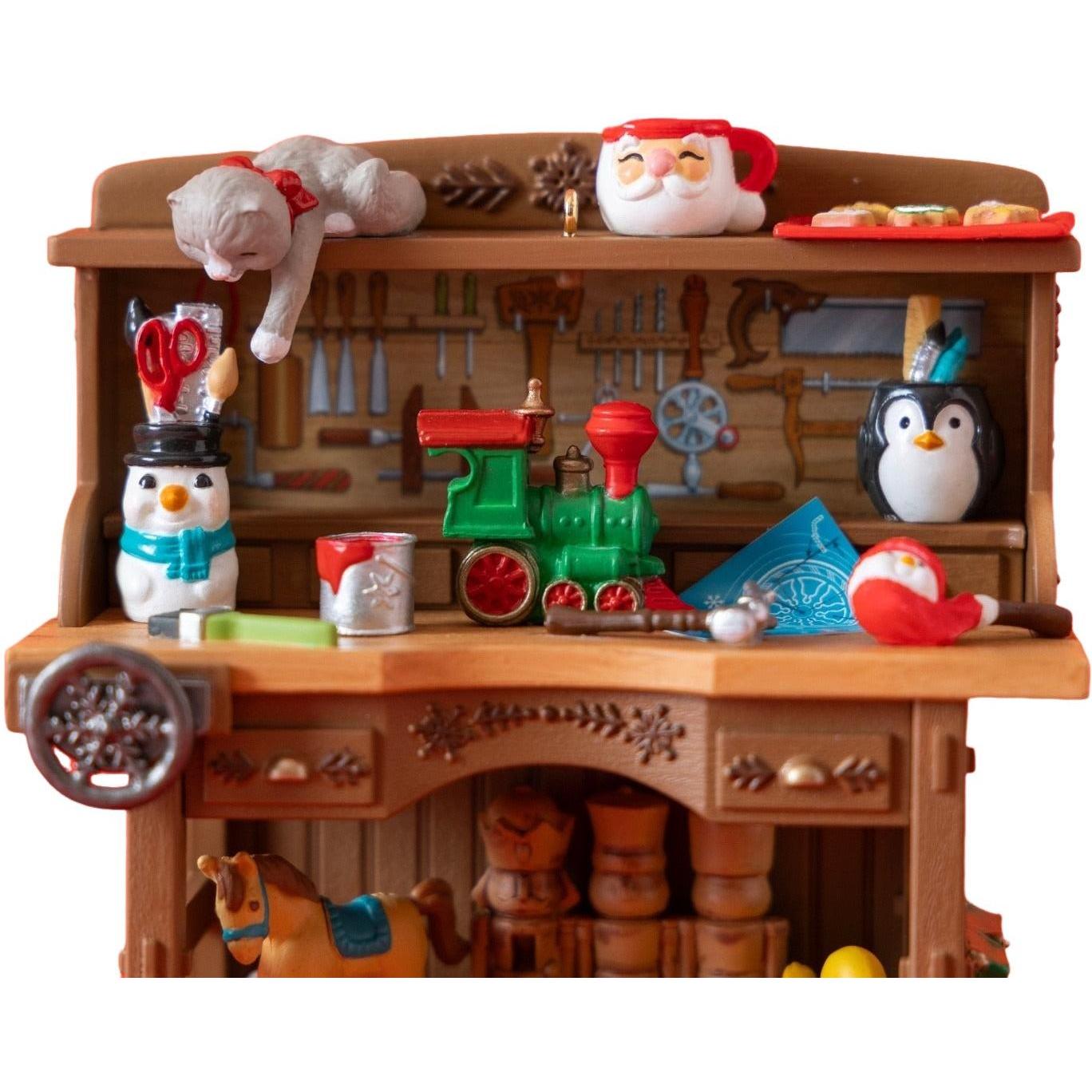 2016 Santa's Workbench Hallmark Ornament (Santa's Workbench) QXC5144