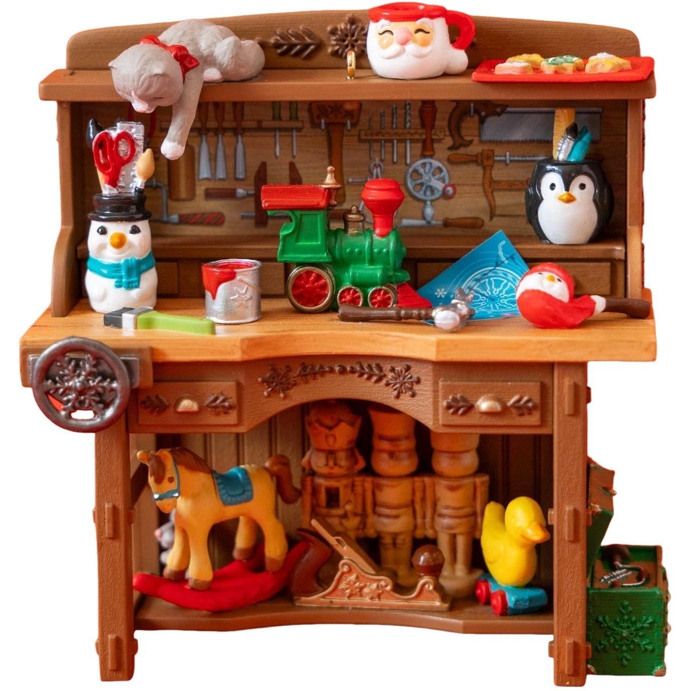 2016 Santa's Workbench Hallmark Ornament (Santa's Workbench) QXC5144