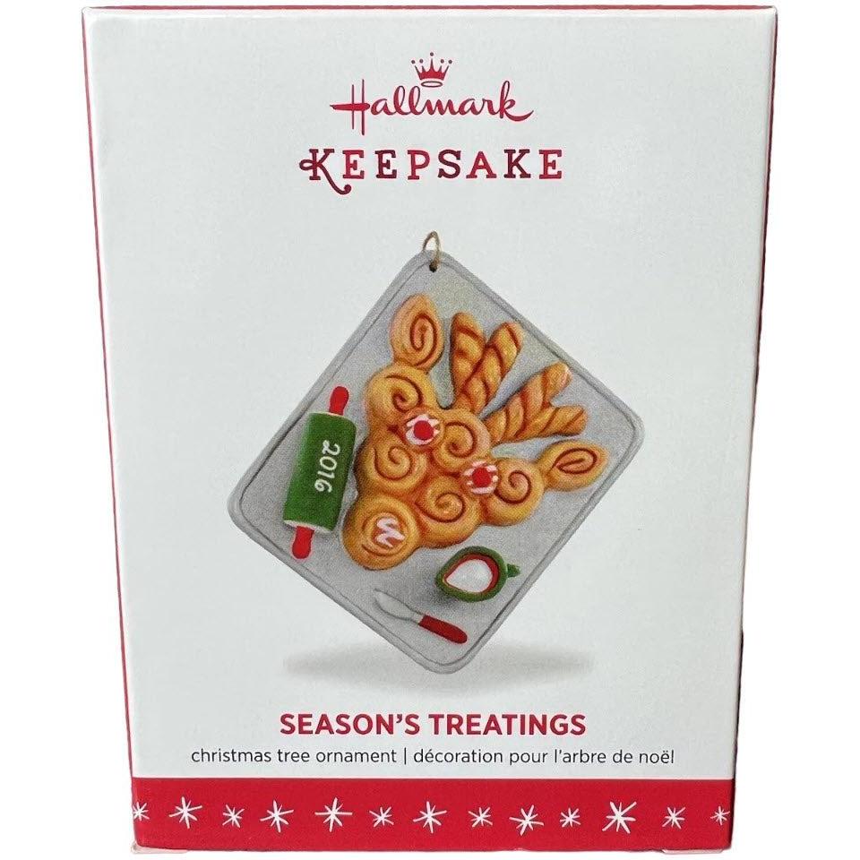 2016 Season's Treatings Hallmark Ornament (Season's Treatings) QX9151