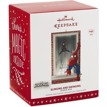 2016 Slinging and Swinging Hallmark Ornament (Super Heroes) QXI3464