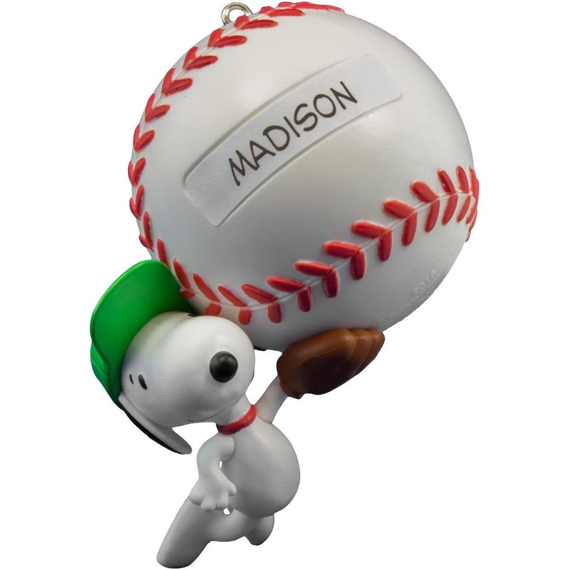 2016 Slugger Snoopy Hallmark Ornament (Peanuts) QXI3321