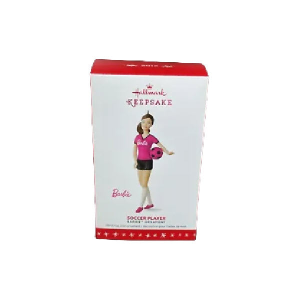 2016 Soccer Player Hallmark Ornament (Barbie) QXI3341