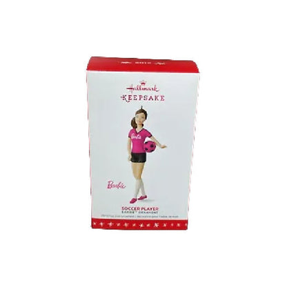 2016 Soccer Player Hallmark Ornament (Barbie) QXI3341