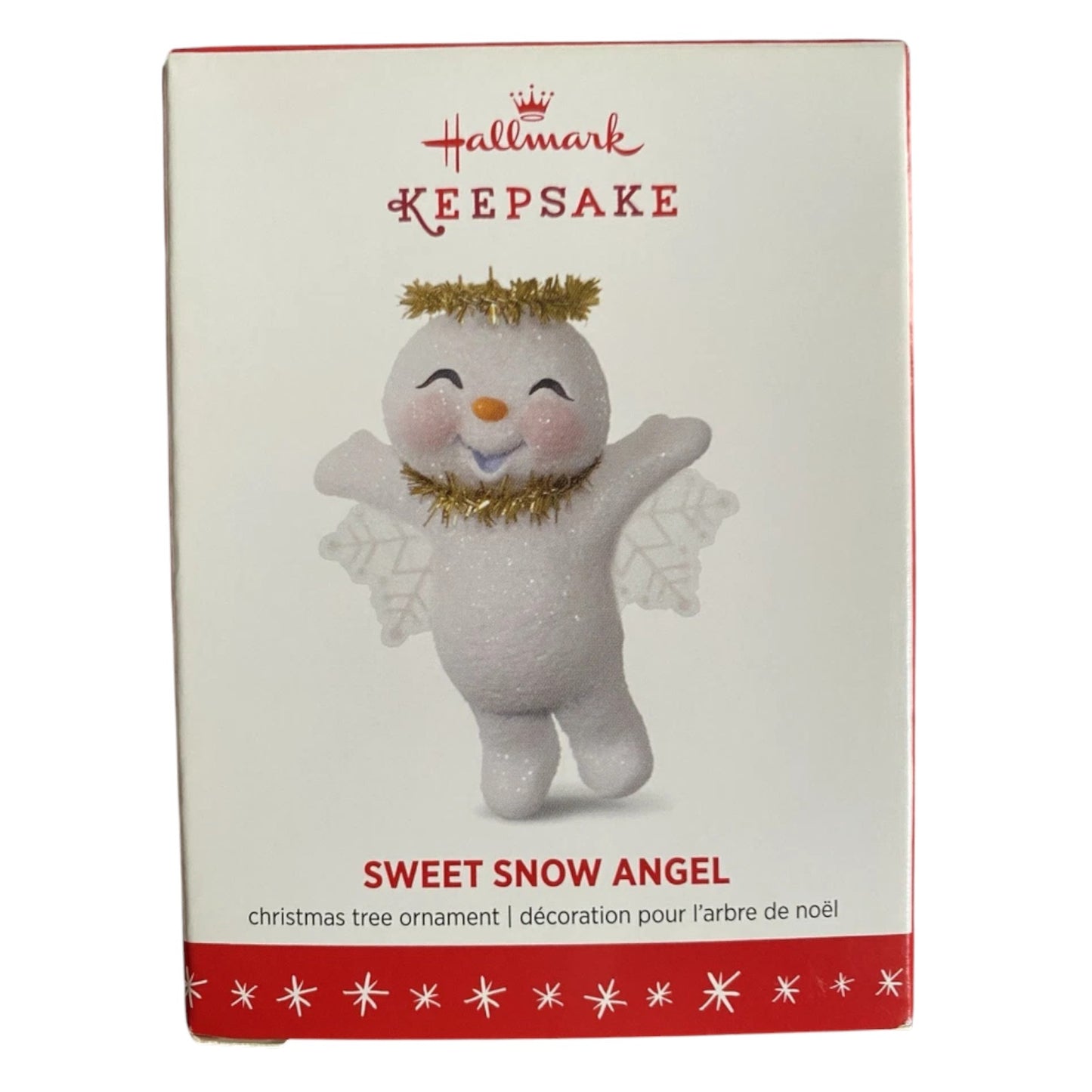 2016 Sweet Snow Angel Hallmark Ornament (Snowmen) QGO1621