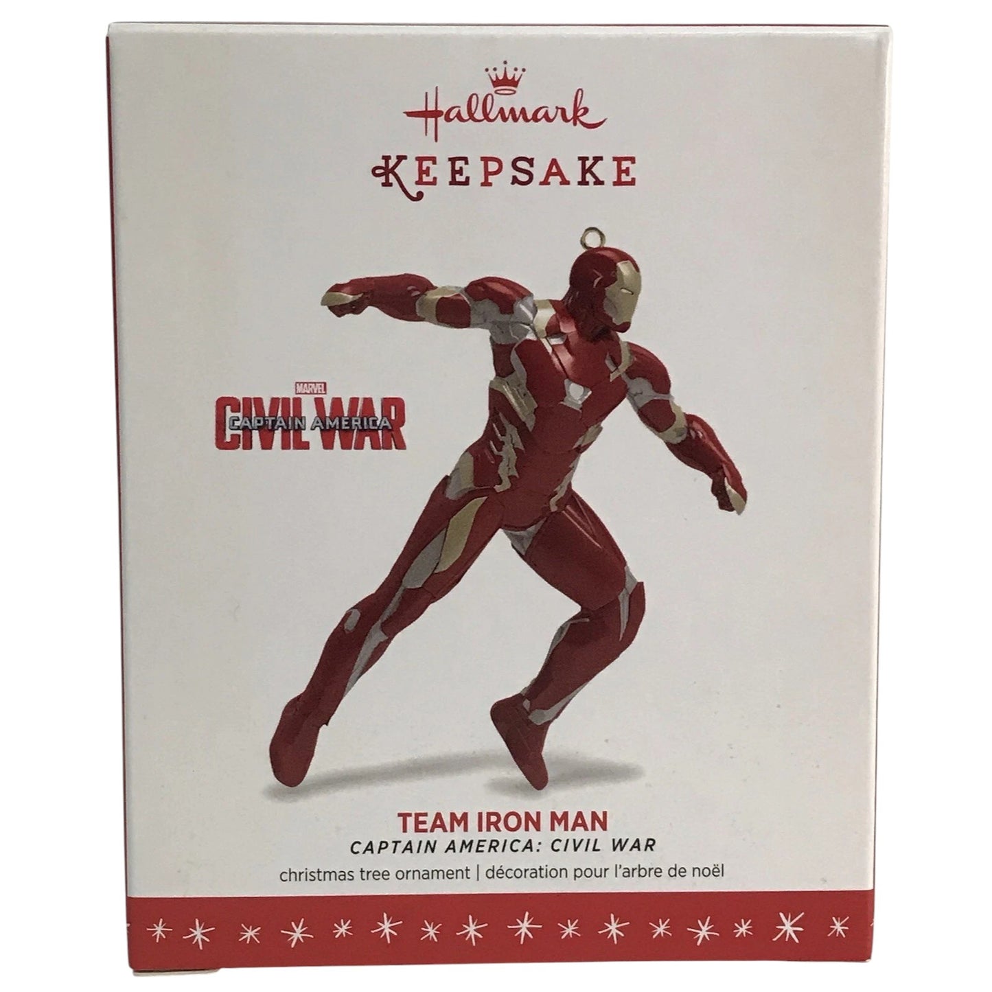 2016 Team Iron Man Hallmark Ornament (Super Heroes) QXI3454