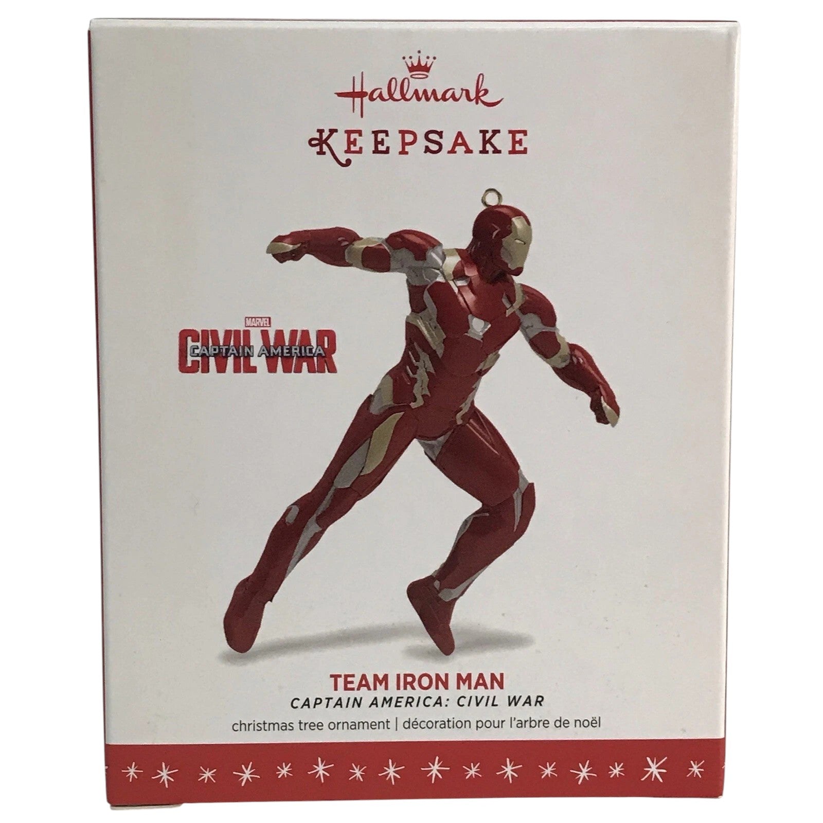 2016 Team Iron Man Hallmark Ornament (Super Heroes) QXI3454