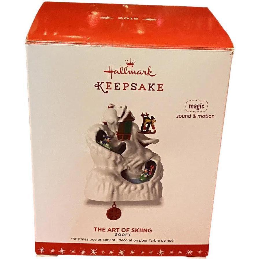 2016 The Art of Skiing Hallmark Ornament (Mickey Mouse & Friends) QXD6001