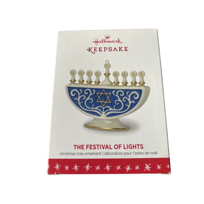 2016 The Festival of Lights (Hanukkah) Hallmark Ornament QGO1344 Image2
