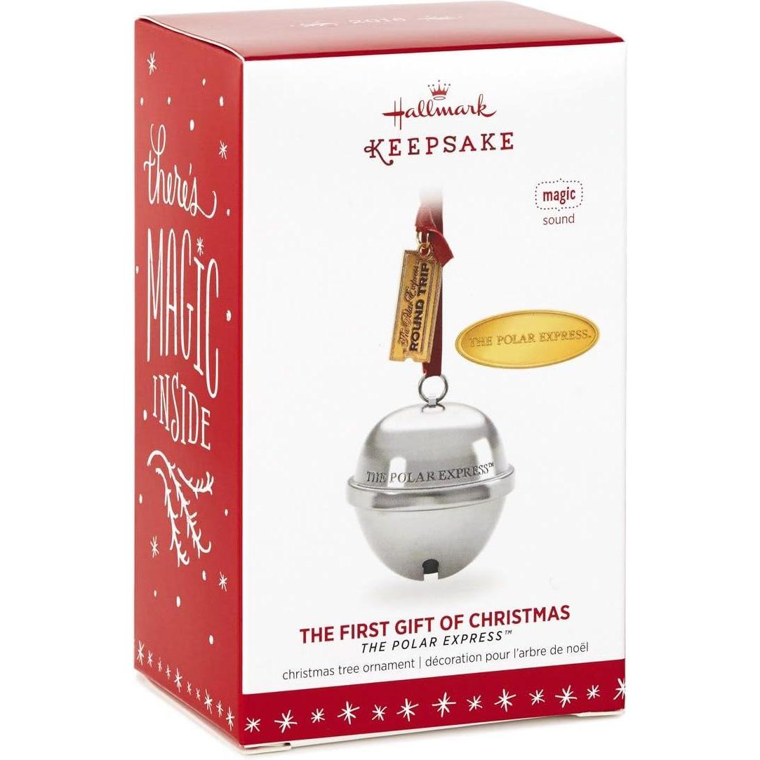 2016 The First Gift of Christmas Hallmark Ornament (The Polar Express) QXI3124