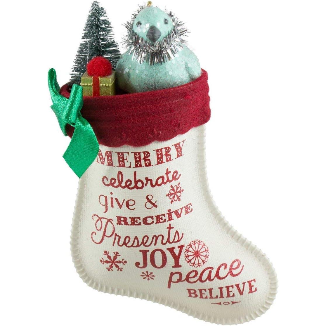 2016 The Joy of Giving Hallmark Ornament (Stocking) QGO1471