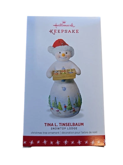 2016 Tina L. Tinselbaum Hallmark Ornament (Snowtop Lodge) QX9101