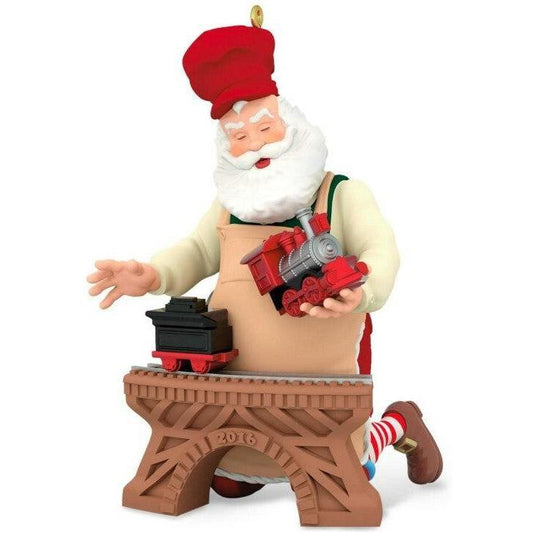 2016 Toymaker Santa Hallmark Ornament (Toymaker Santa) QX9204