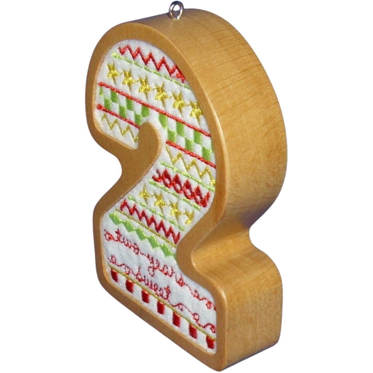 2016 Two Years Sweet Hallmark Ornament (Birthday) QHX1131