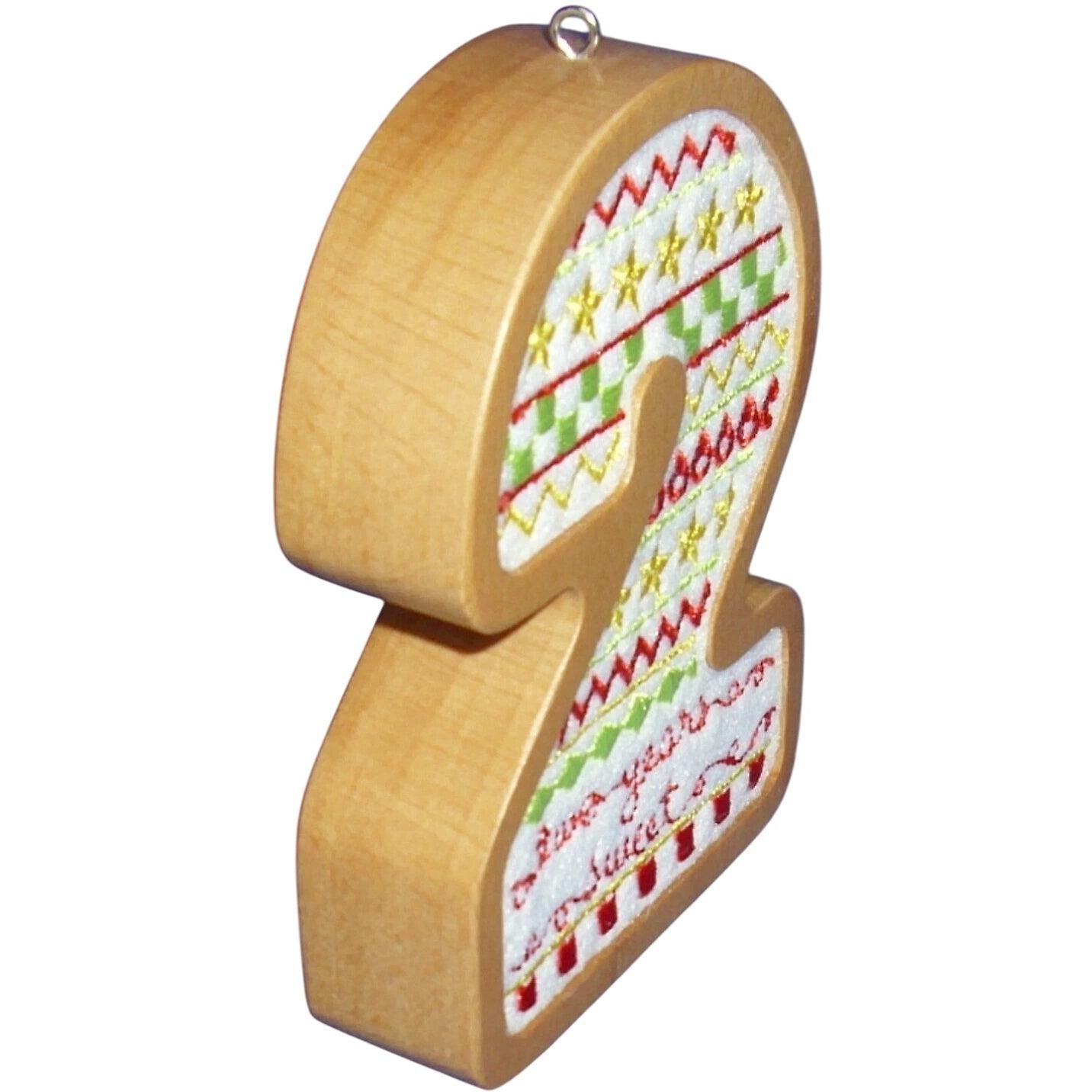 2016 Two Years Sweet Hallmark Ornament (Birthday) QHX1131