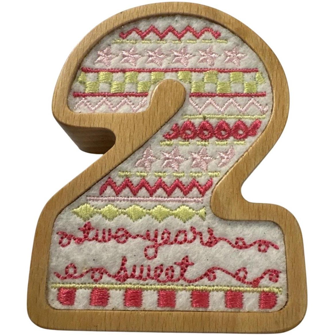 2016 Two Years Sweet Hallmark Ornament (Birthday) QHX1131