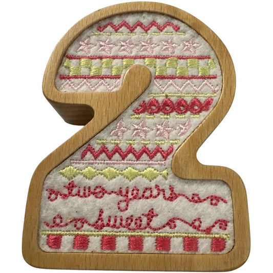 2016 Two Years Sweet Hallmark Ornament (Birthday) QHX1131