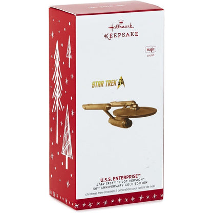 2016 U.S.S. Enterprise Hallmark Ornament (Star Trek) QXI3404