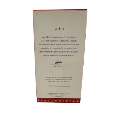 2016 U.S.S. Enterprise Pilot Version Hallmark Ornament (Star Trek) QCI3404