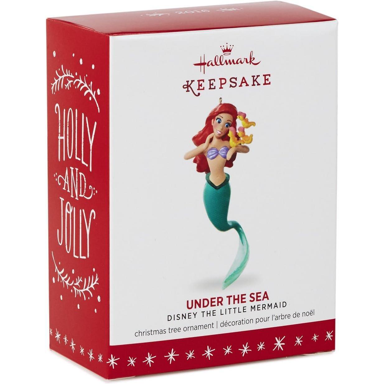 2016 Under the Sea Hallmark Ornament (The Little Mermaid) QXD6091
