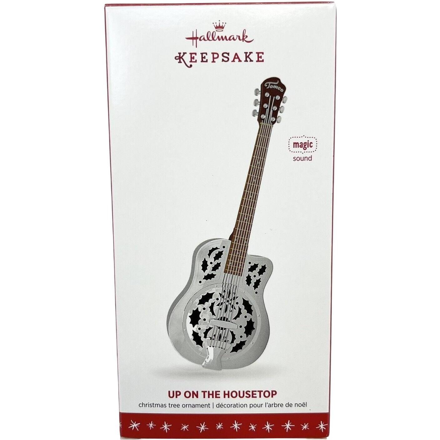 2016 Up on the Housetop Hallmark Ornament (Guitar) QG01021