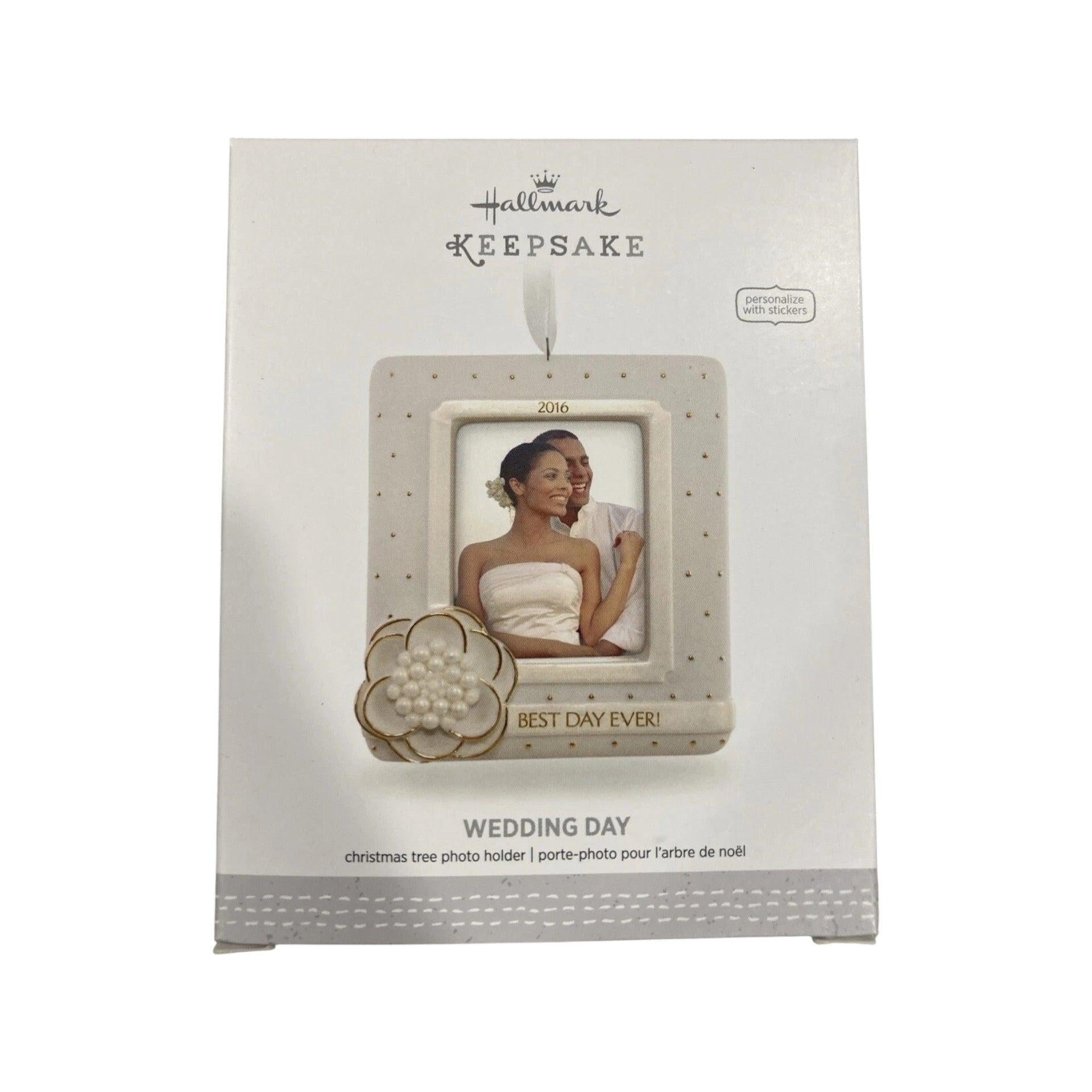 2016 Wedding Day Hallmark Ornament (Photo Holder) QHX1021 Image2