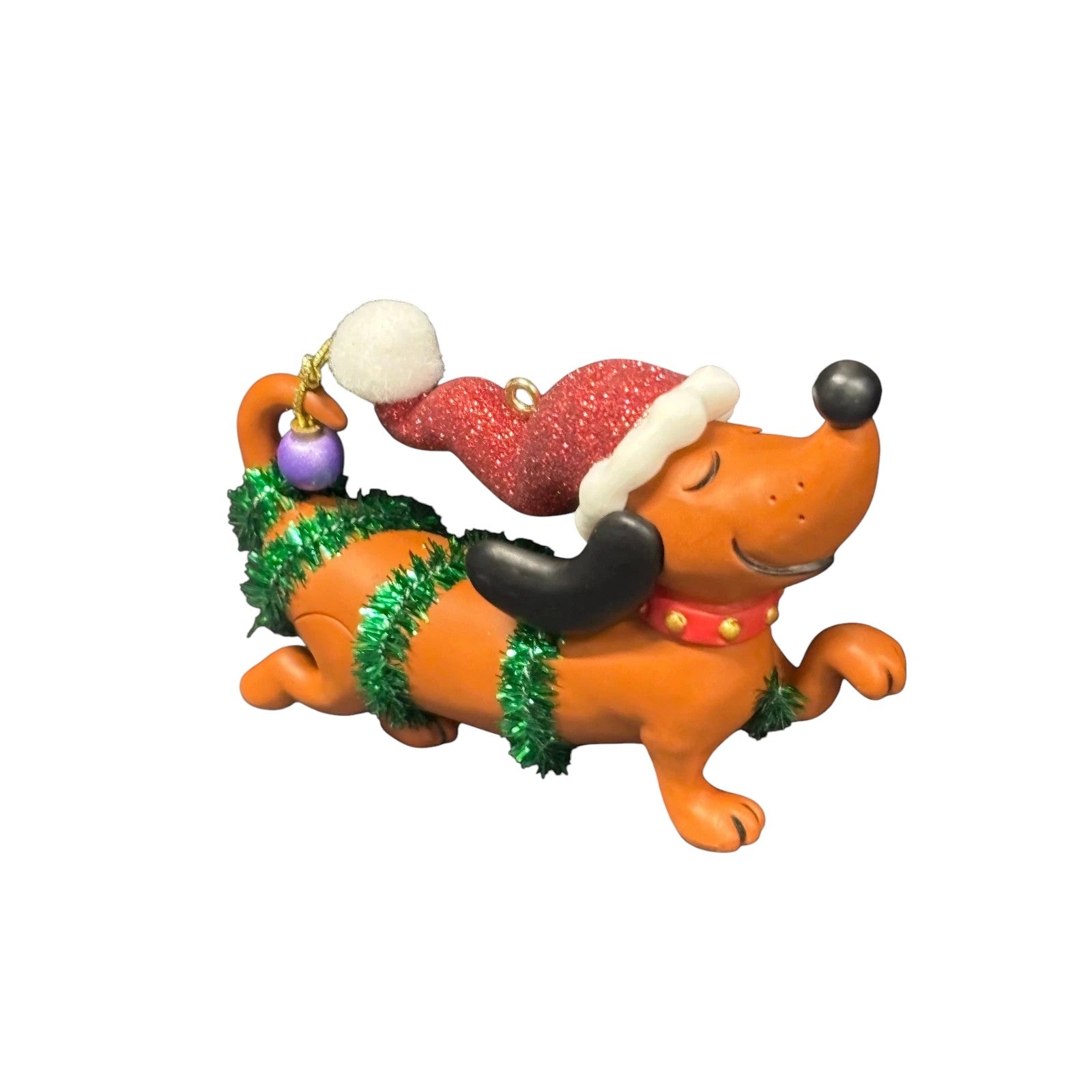 2016 Wiener Wonderland Hallmark Ornament (Animal) QGO1044