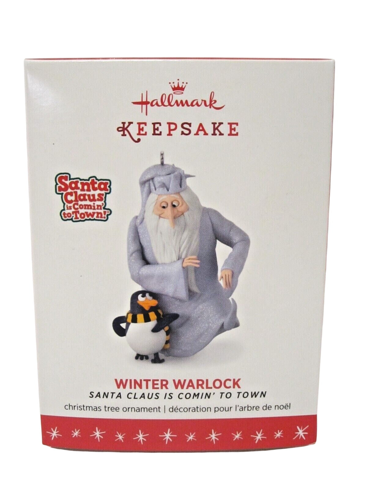 2016 Winter Warlock Hallmark Ornament (Santa Claus is Coming' To Town) QXI3174