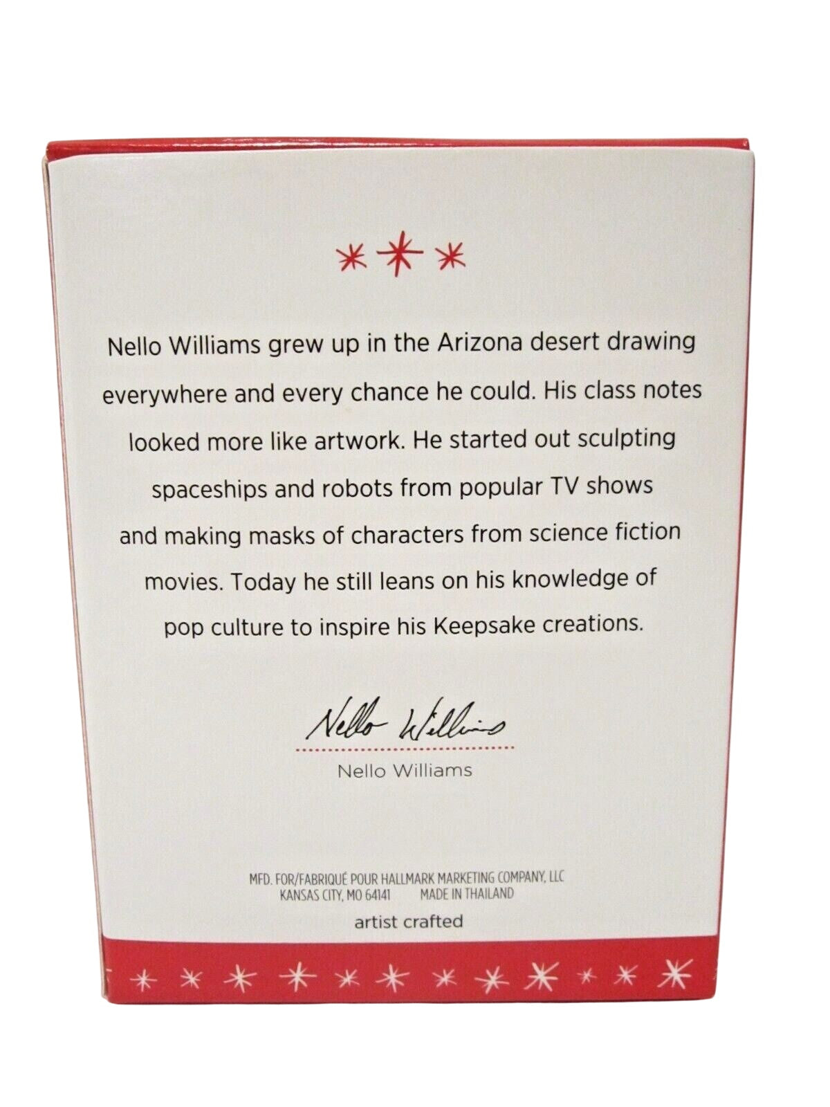 2016 Winter Warlock Hallmark Ornament (Santa Claus is Coming' To Town) QXI3174