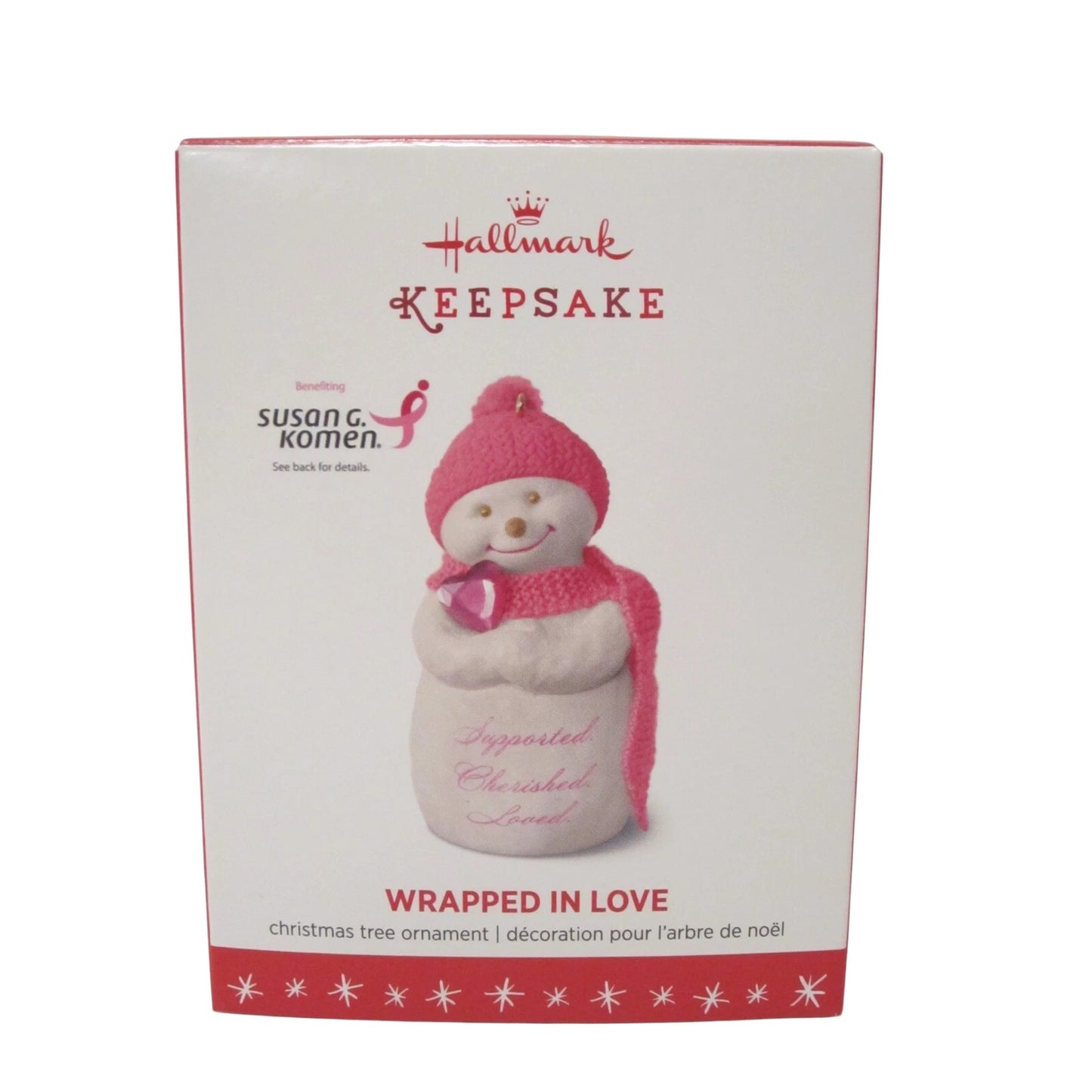 2016 Wrapped in Love Hallmark Ornament (Susan G Komen) QGO1314