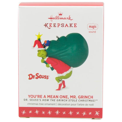 2016 You're A Mean One, Mr. Grinch Hallmark Ornament (The Grinch) QXI3604